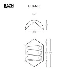 Bach Guam 3 Zelt (willow-bough-green) 5 Bach Guam 3 Zelt (willow-bough-green) -Hanwag Verkauf Bach Guam 3 Zelt willow bough green D 282974 7010222 Bild 3