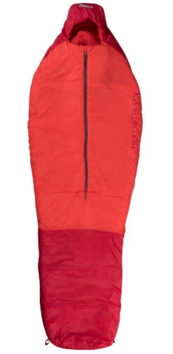 Bergans Trollhetta Synthetic 1000 Schlafsack (fire-red/red)