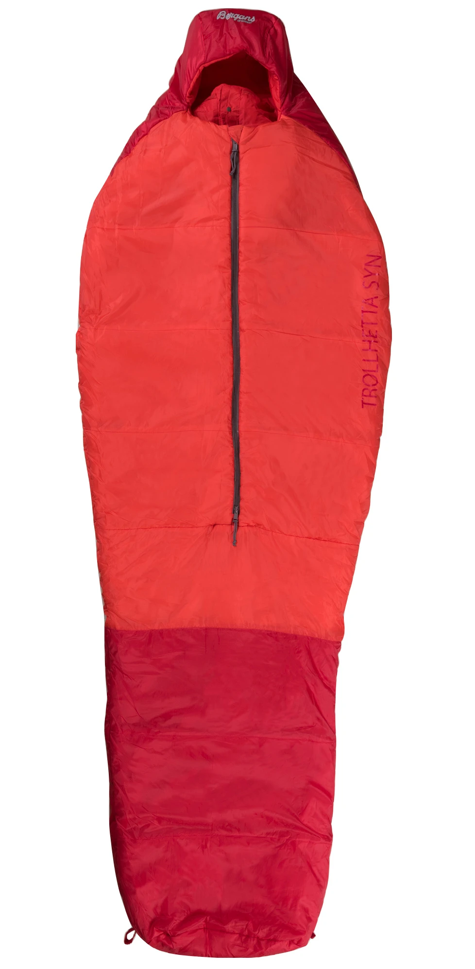 Bergans Trollhetta Synthetic 1000 Schlafsack (fire-red/red) 1 Bergans Trollhetta Synthetic 1000 Schlafsack (fire-red/red)