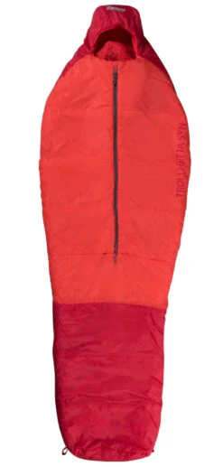Bergans Trollhetta Synthetic 800 Schlafsack (red/fire-red)