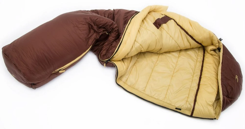 Carinthia G250 Medium Schlafsack - ZR (maroon/yellow) – Bild 2