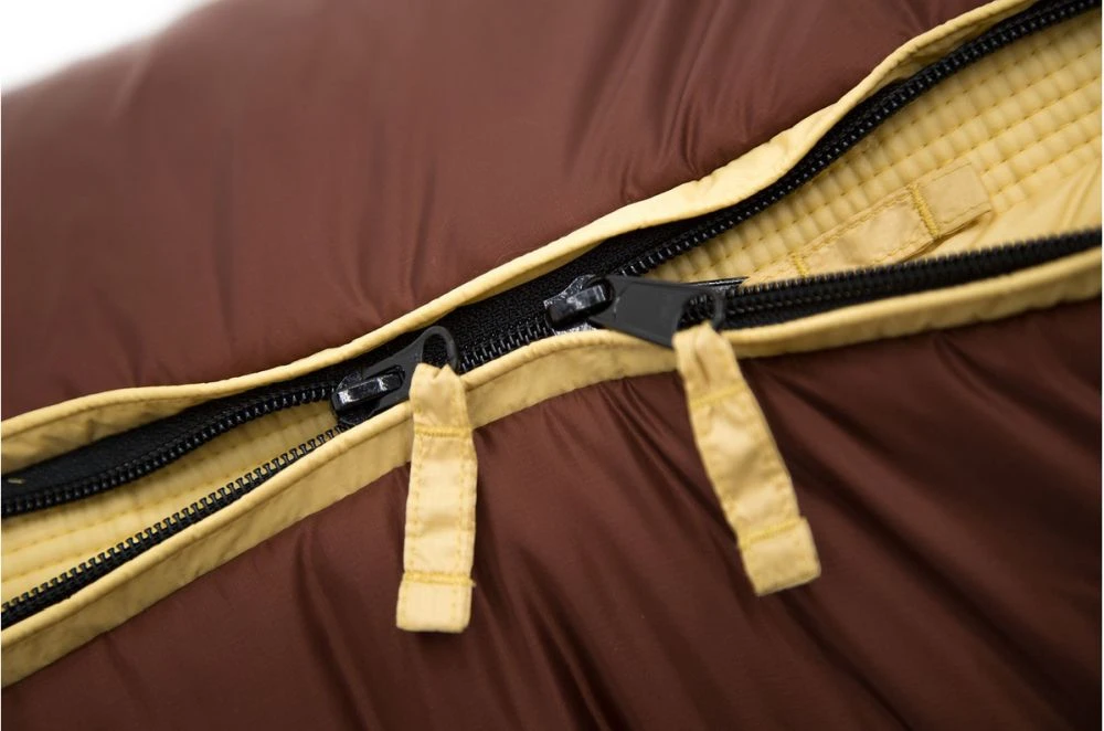 Carinthia G250 Medium Schlafsack - ZR (maroon/yellow) – Bild 7