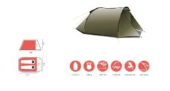 Grand Canyon Robson 2 Zelt (capulet-olive) -Hanwag Verkauf Grand Canyon Robson 2 Zelt capulet olive D 330007 Bild 5