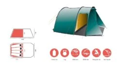 Grand Canyon Robson 4 Zelt (blue-grass) -Hanwag Verkauf Grand Canyon Robson 4 Zelt blue grass D 330011 Bild 5