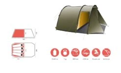 Grand Canyon Robson 4 Zelt (capulet-olive) -Hanwag Verkauf Grand Canyon Robson 4 Zelt capulet olive D 330012 Bild 5