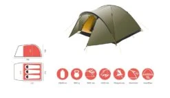 Grand Canyon Topeka 3 Zelt (capulet-olive) -Hanwag Verkauf Grand Canyon Topeka 3 Zelt capulet olive D 330026 Bild 5