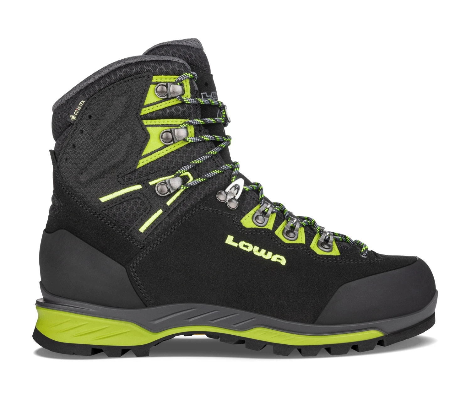 Lowa Ticam Evo GTX Trekkingschuhe (schwarz/limone) 1 Lowa Ticam Evo GTX Trekkingschuhe (schwarz/limone)