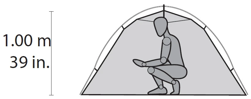 MSR Hubba Hubba NX 2 Zelt (grey) 7 MSR Hubba Hubba NX 2 Zelt (grey) – Bild 7