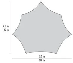 MSR Rendezvous 200 Wing Tarp (yellow) -Hanwag Verkauf MSR Rendezvous 200 Wing Tarp yellow D 10826 Bild 5