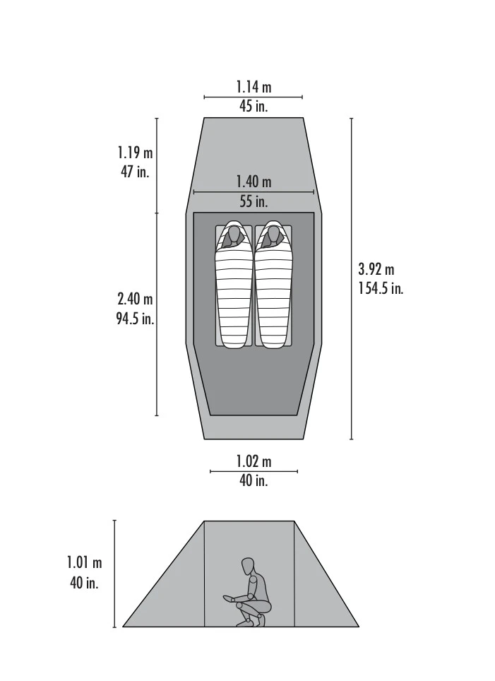 MSR Tindheim 2 Zelt (green) 5 MSR Tindheim 2 Zelt (green) – Bild 5