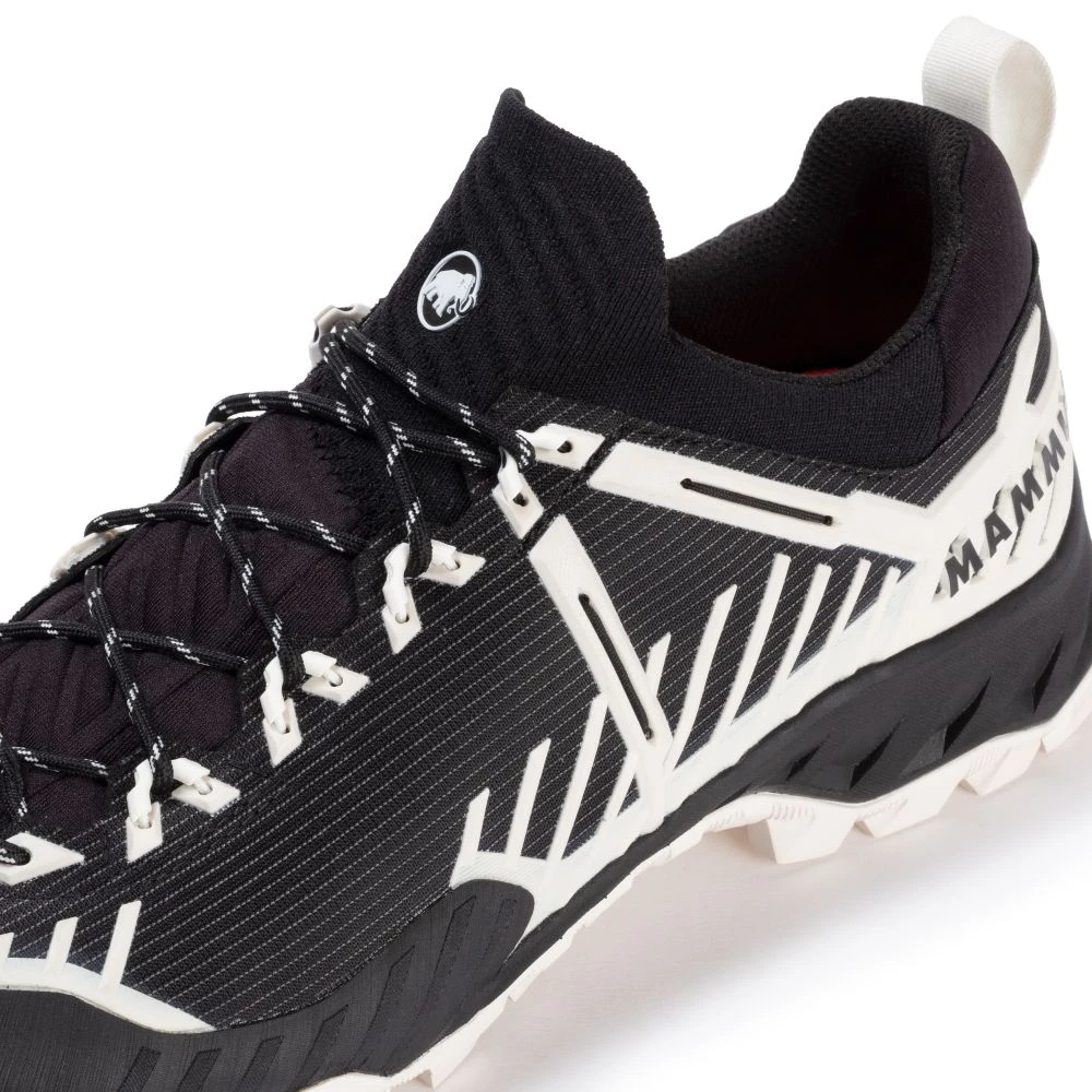 Mammut Alnasca Knit II Low Men Alpinschuhe (black/bright-white) – Bild 4