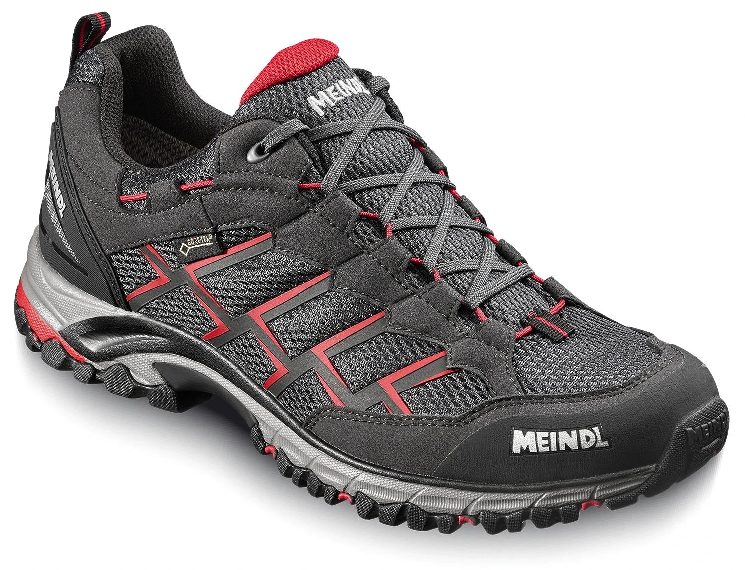 Meindl Caribe GTX Wanderschuhe (schwarz/rot) 1 Meindl Caribe GTX Wanderschuhe (schwarz/rot)