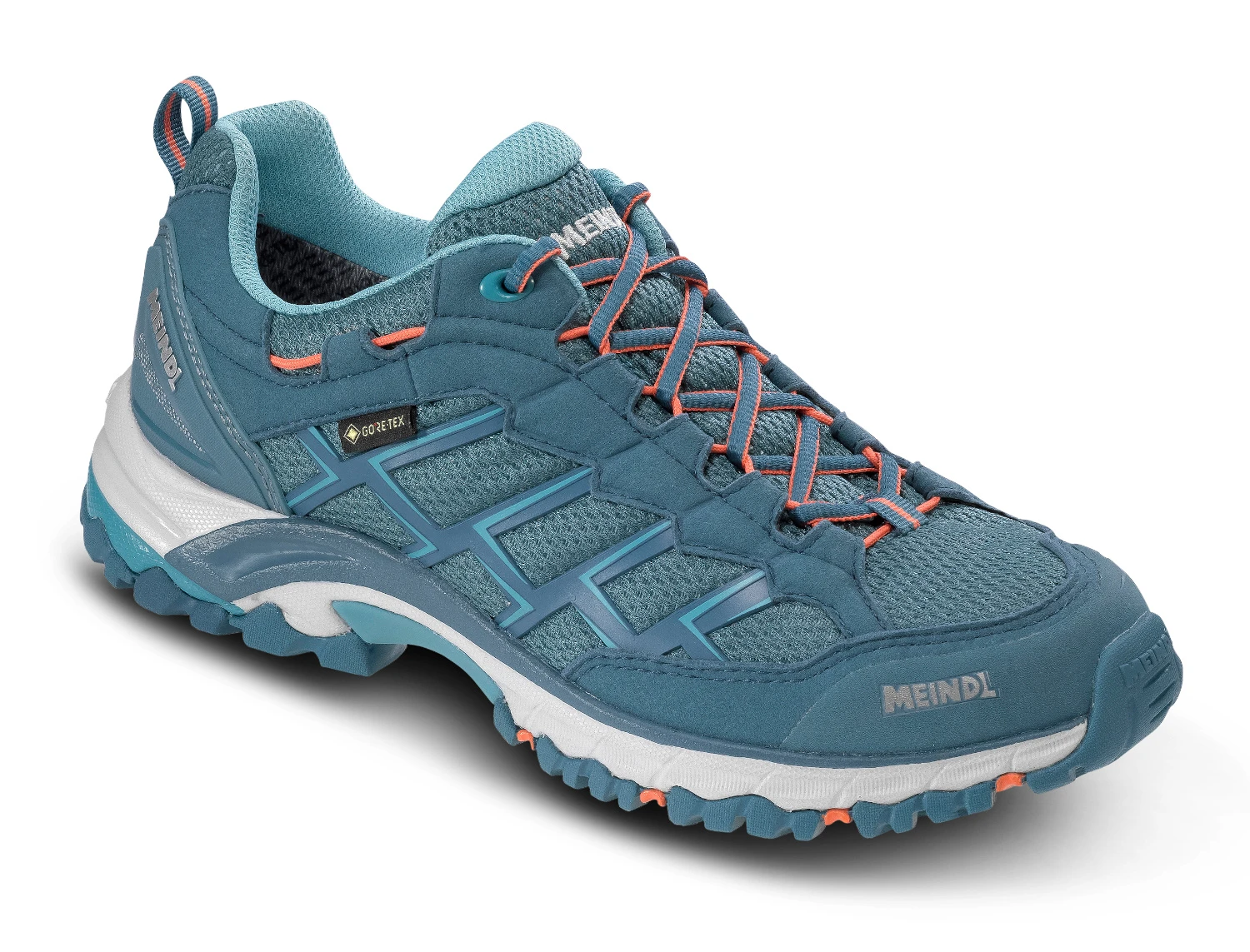 Meindl Caribe Lady GTX Wanderschuhe (smaragd/orange) 1 Meindl Caribe Lady GTX Wanderschuhe (smaragd/orange)