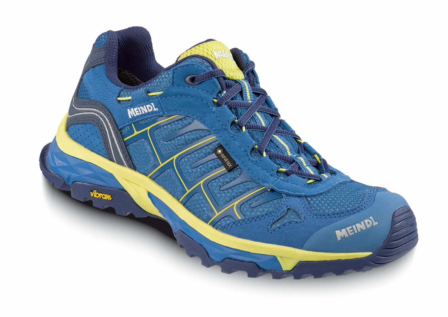Meindl Finale GTX Wanderschuhe (blau/gelb) 1 Meindl Finale GTX Wanderschuhe (blau/gelb)