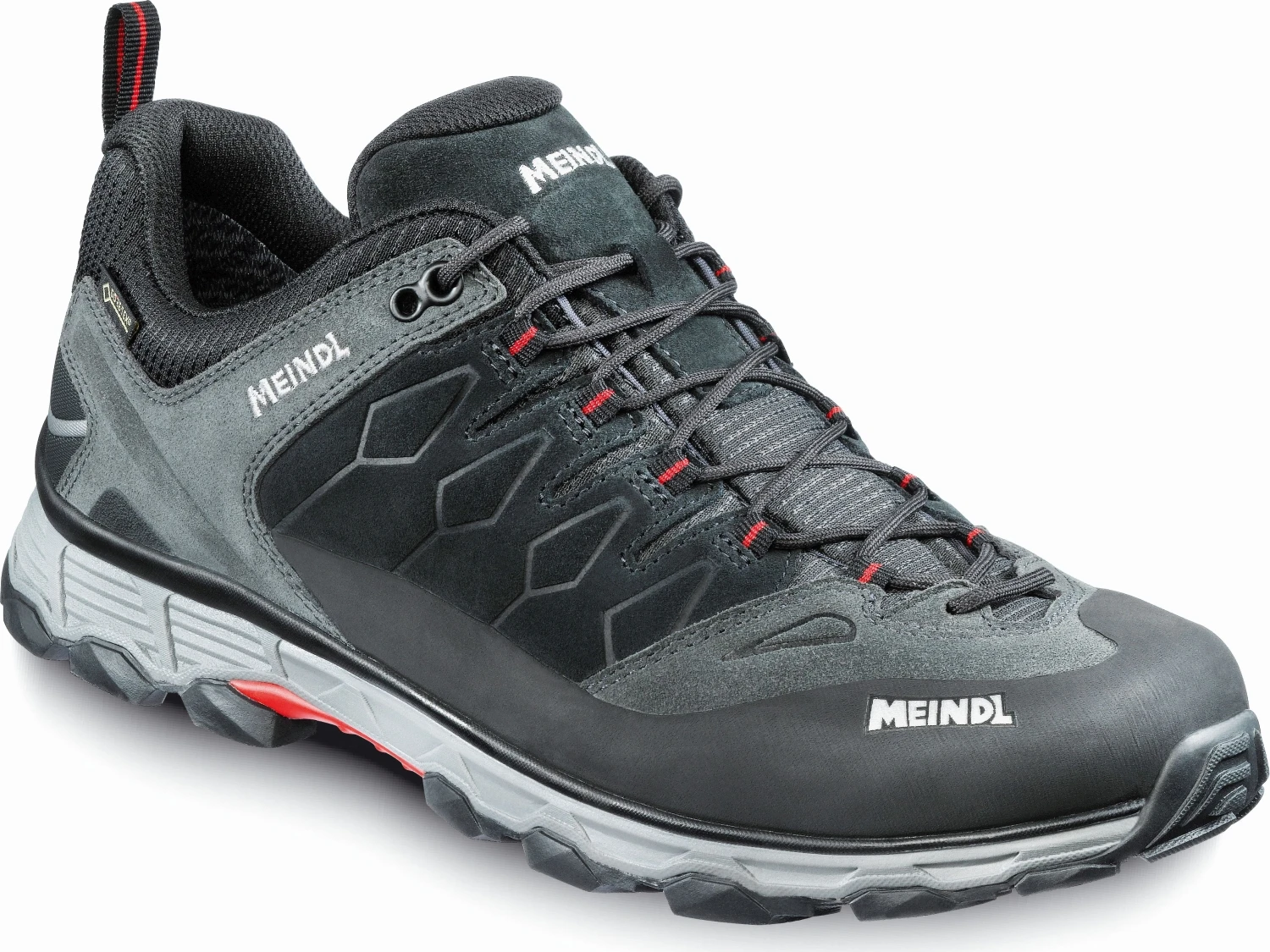 Meindl Lite Trail GTX Wanderschuhe (anthrazit/rot) 1 Meindl Lite Trail GTX Wanderschuhe (anthrazit/rot)