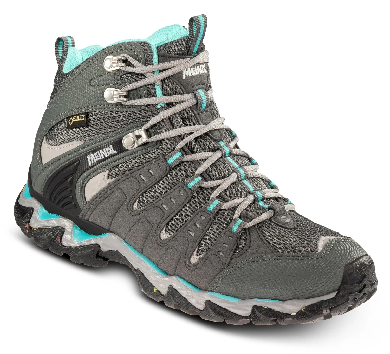 Meindl Respond Lady Mid II GTX Wanderschuhe (anthrazit/tuerkis)