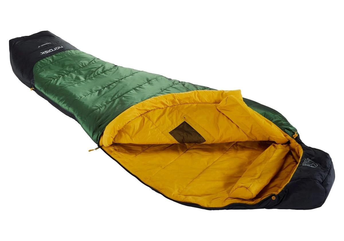 Nordisk Gormsson -2 Mummy Medium Schlafsack (artichoke-green/black) – Bild 3