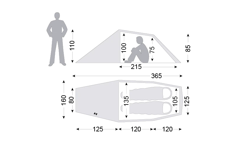 Nordisk Halland Lightweight 2-Personen Zelt (burnt-red) 6 Nordisk Halland Lightweight 2-Personen Zelt (burnt-red) – Bild 6