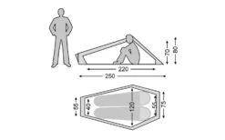 Nordisk Lofoten Ultra-Lightweight 2-Personen Zelt (burnt-red) -Hanwag Verkauf Nordisk Lofoten Ultra Lightweight 2 Personen Zelt burnt red D 151021 Bild 5