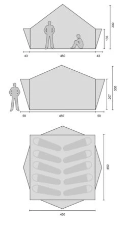 Nordisk Midgard 20 Zelt (natural) -Hanwag Verkauf Nordisk Midgard 20 Zelt natural D 142033 Bild 7