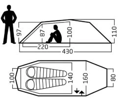 Nordisk Oppland 2 PU Zelt (dark-olive) -Hanwag Verkauf Nordisk Oppland 2 PU Zelt dark olive D 122076 Bild 5
