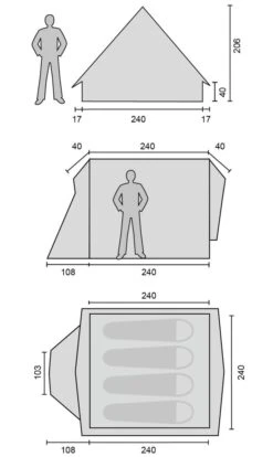 Nordisk Vimur 5.6 Zelt (natural) -Hanwag Verkauf Nordisk Vimur 5.6 Zelt natural D 142031 Bild 7