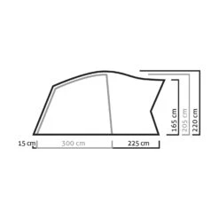 Salewa Alpine Lodge 4 Zelt (cactus/grey) -Hanwag Verkauf Salewa Alpine Lodge 4 Zelt cactus grey D 5600 5311 Bild 3
