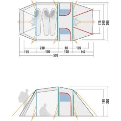 Tatonka Family Camp 3 Zelt (light-olive) 9 Tatonka Family Camp 3 Zelt (light-olive) -Hanwag Verkauf Tatonka Family Camp 3 Zelt light olive D 2446 333 Bild 3