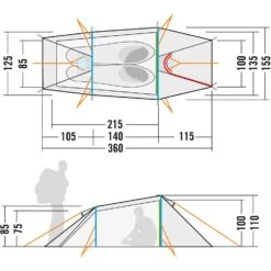 Tatonka Narvik 2 Zelt (light-olive) -Hanwag Verkauf Tatonka Narvik 2 Zelt light olive D 2550 333 Bild 3