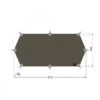 Tatonka Tarp Wing 1 LT (stone-grey/olive)