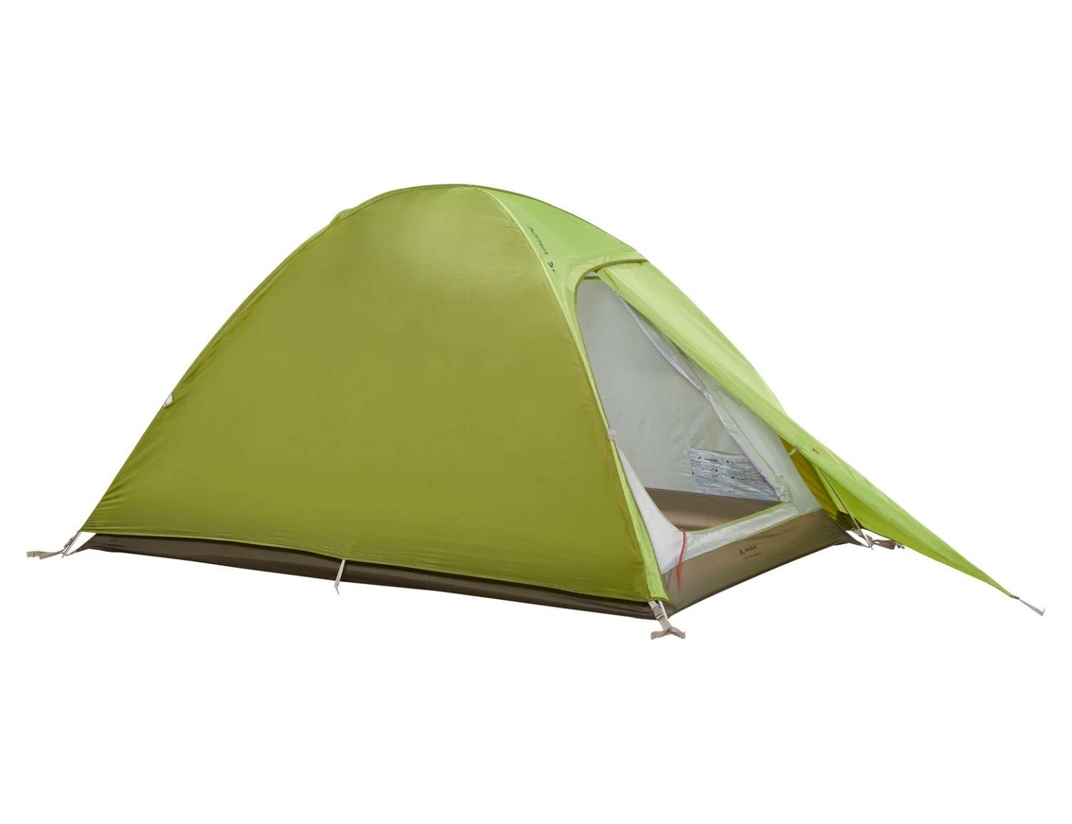 Vaude Campo Compact 2P Zelt (chute-green) 1 Vaude Campo Compact 2P Zelt (chute-green)