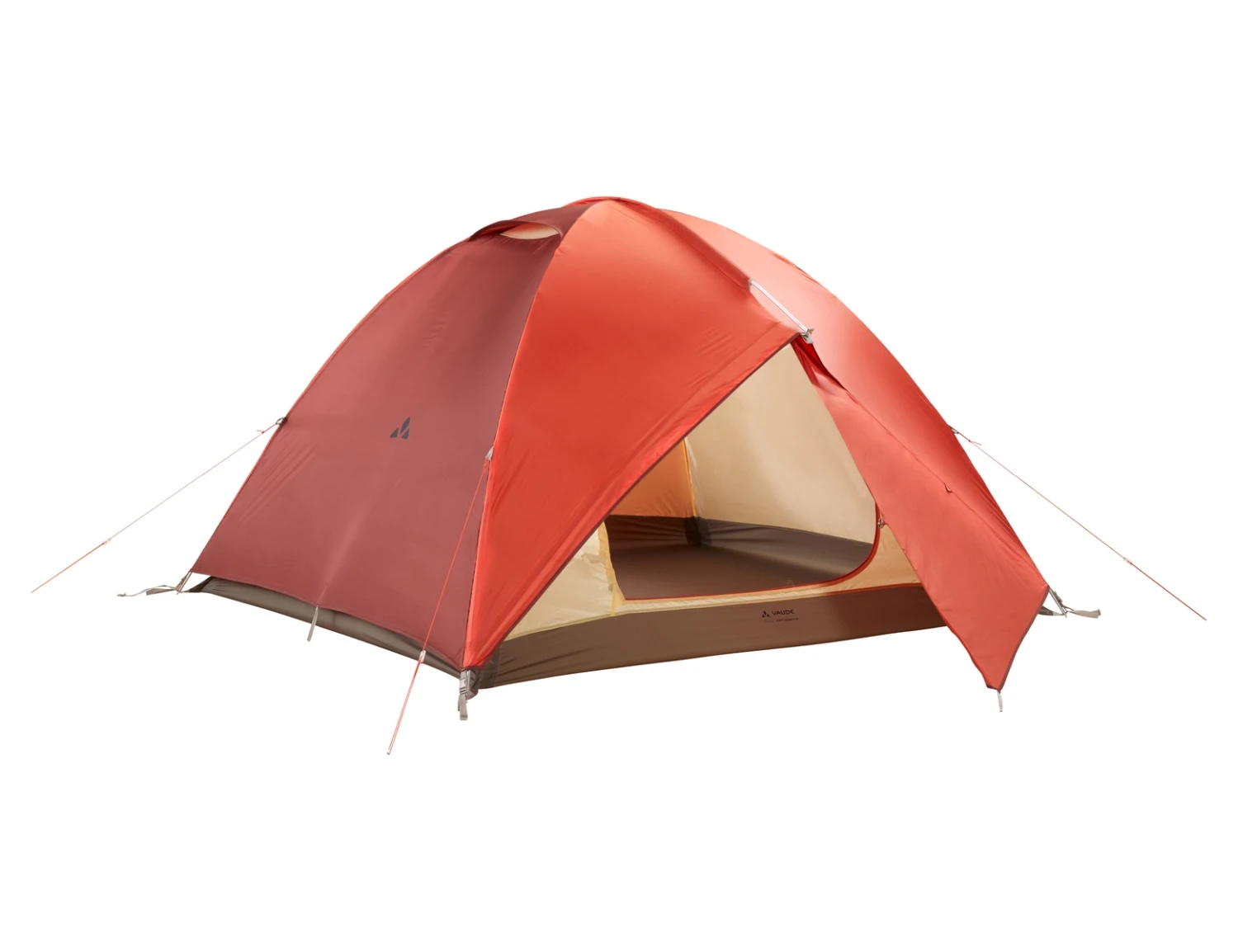 Vaude Campo Grande 3-4P Zelt (terracotta) 1 Vaude Campo Grande 3-4P Zelt (terracotta)