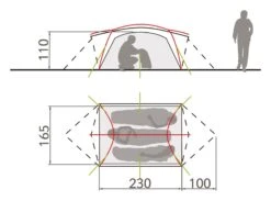 Vaude Mark L 3P Zelt (avocado) 9 Vaude Mark L 3P Zelt (avocado) -Hanwag Verkauf Vaude Mark L 3P Zelt avocado D 14553 451 Bild 5