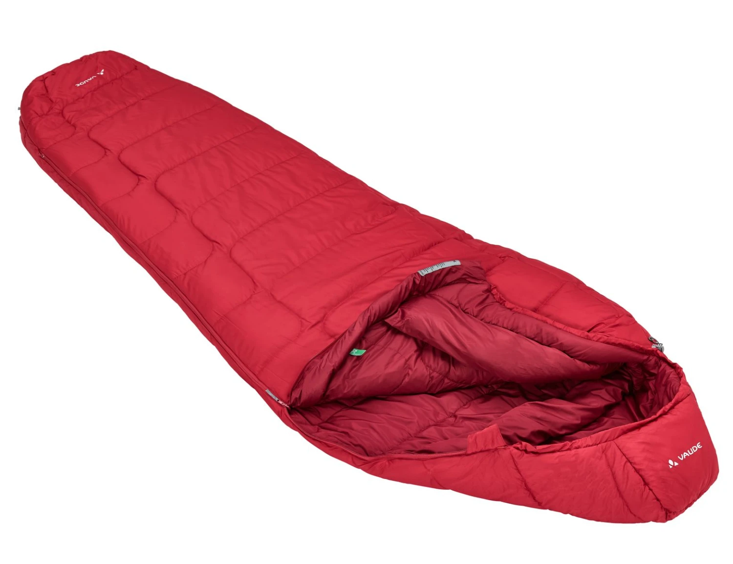 Vaude Sioux 400 S Syn Schlafsack - ZL (dark-indian-red)