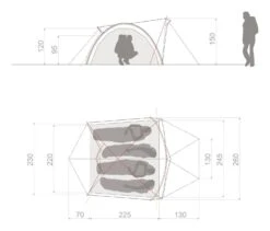 Vaude Space XT 4P Zelt (avocado) 11 Vaude Space XT 4P Zelt (avocado) -Hanwag Verkauf Vaude Space XT 4P Zelt avocado D 15474 451 Bild 6